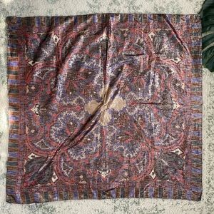 Oscar de la renta metallic made in Italy scarf